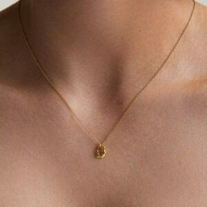 Aquarius Zodiac Pendant Necklace