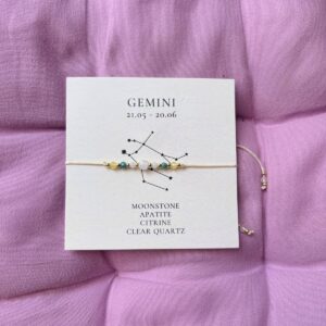Gemini Beaded Bracelet