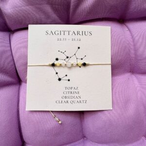 Sagittarius Beaded Bracelet