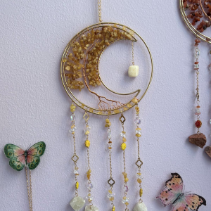 Citrine Moon Sun Catcher - Large