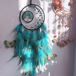 Turquoise Tree of Life Dream Catcher