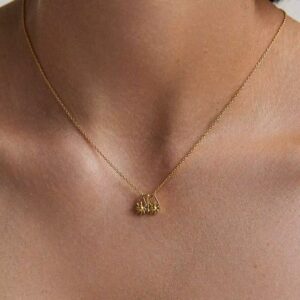 Libra Zodiac Pendant Necklace