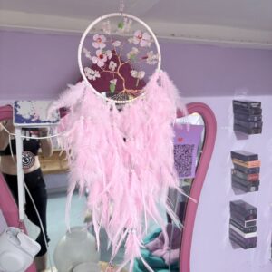 Rose Quartz Dream Catcher